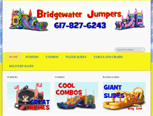 Tablet Screenshot of bridgewaterjumpers.com